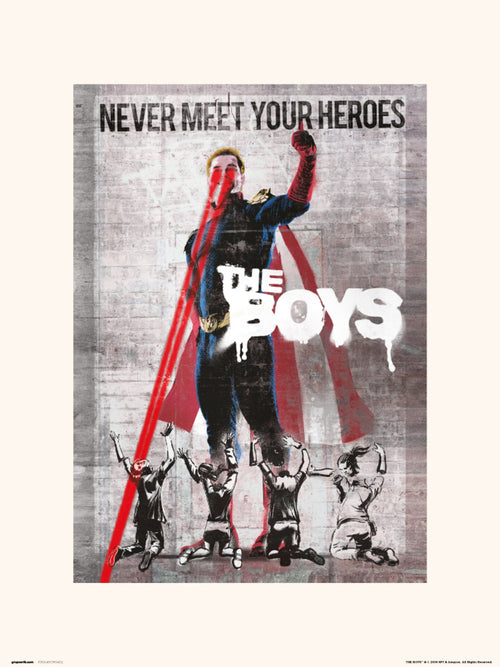 Grupo Erik The Boys Never Meet Your Heroes Kunstdruck 30X40cm | Yourdecoration.de