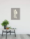 Komar Star Wars Silhouette Quotes Leia Kunstdruck 30x40cm | Yourdecoration.be