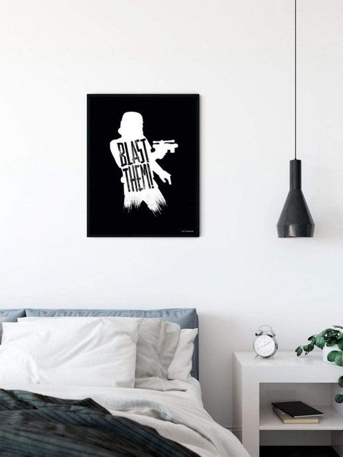 Komar Star Wars Silhouette Quotes Stormtrooper Kunstdruck 30x40cm | Yourdecoration.be