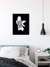 Komar Star Wars Silhouette Quotes Stormtrooper Kunstdruck 50x70cm | Yourdecoration.be