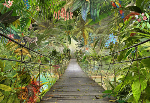 Komar Vlies Fototapete 8 977 Wild Bridge | Yourdecoration.de