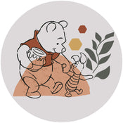Komar Vlies Fototapete Dd1 036 Winnie The Pooh Soulmate | Yourdecoration.de