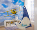Komar Vlies Fototapete Iangx8 018 Biplane Interieur | Yourdecoration.de