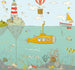 Komar Vlies Fototapete Iax6 0014 Sealife | Yourdecoration.de