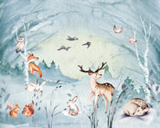 Komar Vlies Fototapete Iax7 0038 Animal Sleepover | Yourdecoration.de
