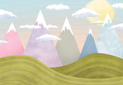 Komar Vlies Fototapete Iax8 0032 Hilltops | Yourdecoration.de