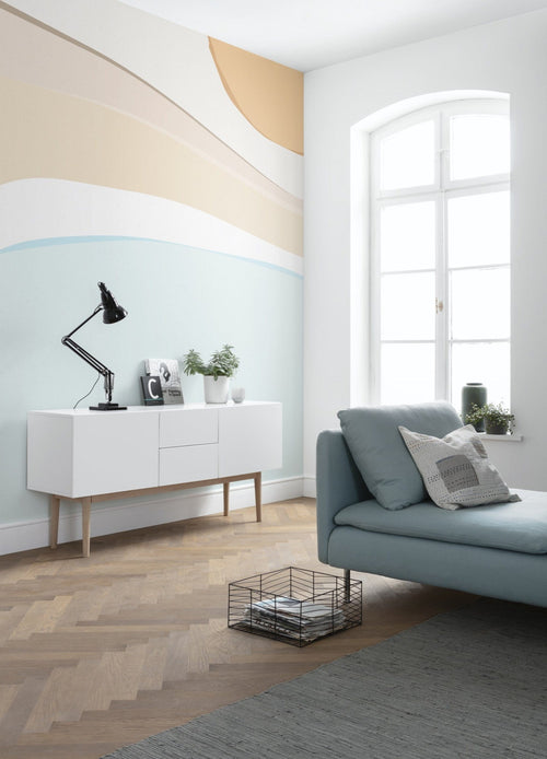 Komar Vlies Fototapete Inx4 071 Vague Intereiur | Yourdecoration.de