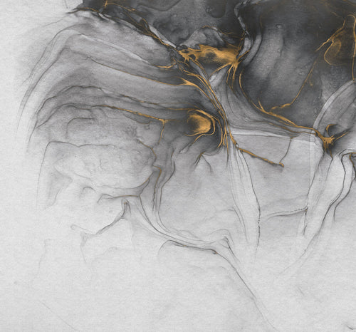 Komar Vlies Fototapete Inx6 022 Ink Gold Flow | Yourdecoration.de