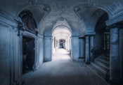Komar Vlies Fototapete Shx8 153 Villa Blue | Yourdecoration.de