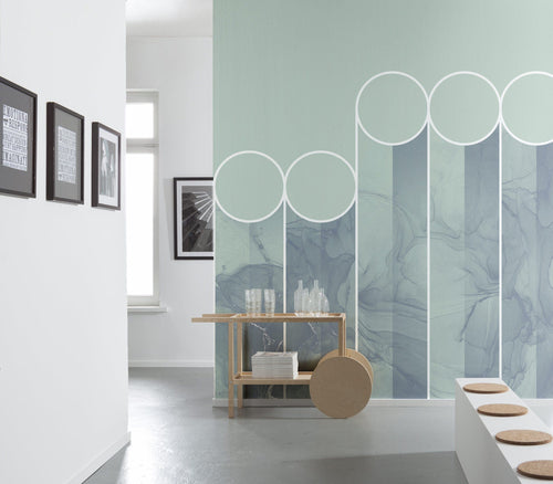 Komar Spots Vlies Fototapete 300x280cm 3 bahnen interieur | Yourdecoration.de