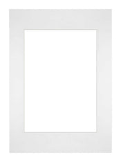 Passe-Partout 29,7x42cm A3/A4 Karton Weiss Rand Gerade - Vorne | Yourdecoration.de