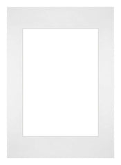 Passe-Partout 42x59,4cm A2/A3 Karton Weiss Rand Gerade - Vorne | Yourdecoration.de
