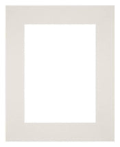 Passepartout 20x25cm Karton Hellgrau Rand Gerade - Vorne | Yourdecoration.de