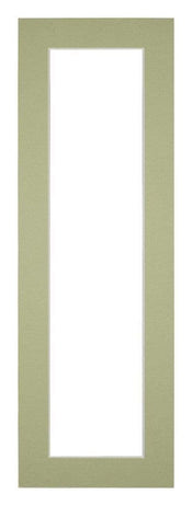Passepartout 20x60cm Karton Mintgrün Rand 4cm Gerade - Vorne | Yourdecoration.de