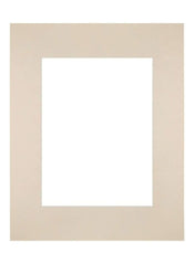 Passepartout 28x35cm Karton Teint Rand Gerade - Vorne | Yourdecoration.de