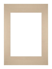 Passepartout 29,7x42cm A3/A4 Karton Beige Rand Gerade - Vorne | Yourdecoration.de