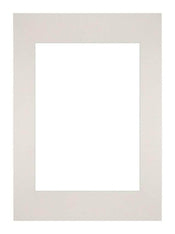 Passepartout 29,7x42cm A3/A4 Karton Hellgrau Rand Gerade - Vorne | Yourdecoration.de