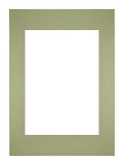 Passepartout 29,7x42cm A3/A4 Karton MintgrÃ¼n  Rand Gerade - Vorne | Yourdecoration.de