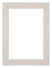 Passepartout 45x60cm Karton Grau Granit Rand 4cm Gerade - Vorne | Yourdecoration.de