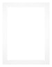 Passepartout 75x100cm Karton Weiss Rand 3cm Gerade - Vorne | Yourdecoration.de
