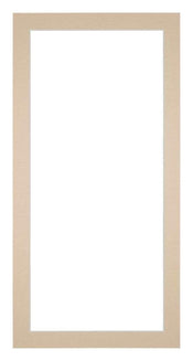 Passepartout 20x40cm Karton Beige Rand 3cm Gerade - Vorne | Yourdecoration.de