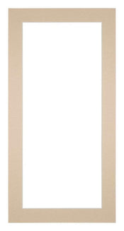 Passepartout 20x40cm Karton Beige Rand 4cm Gerade - Vorne | Yourdecoration.de