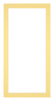 Passepartout 40x80cm Karton Gelb Rand 3cm Gerade - Vorne | Yourdecoration.de