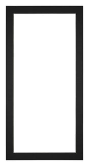 Passepartout 20x40cm Karton Schwarz Rand 3cm Gerade - Vorne | Yourdecoration.de