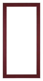 Passepartout 20x40cm Karton Weinrot Rand 3cm Gerade - Vorne | Yourdecoration.de