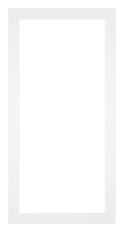 Passepartout 20x40cm Karton Weiss Rand 3cm Gerade - Vorne | Yourdecoration.de