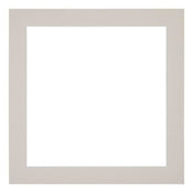 Passepartout 20x20cm Karton Grau Granit Rand 4cm Gerade - Vorne | Yourdecoration.de