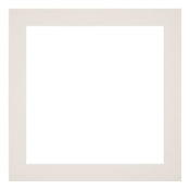 Passepartout 20x20cm Karton Hellgrau Rand 4cm Gerade - Vorne | Yourdecoration.de