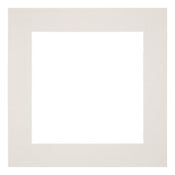 Passepartout 50x50cm Karton Hellgrau Rand 6cm Gerade - Vorne | Yourdecoration.de