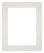 Passepartout 24x30cm Karton Hellgrau Rand 6cm Gerade - Vorne | Yourdecoration.de