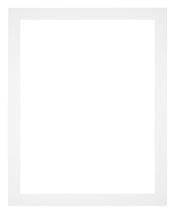 Passepartout 70x90cm Karton Weiss Rand 3cm Gerade - Vorne | Yourdecoration.de