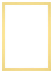 Passepartout 21x30cm Karton Gelb Rand 3cm Gerade - Vorne | Yourdecoration.de