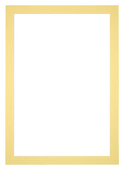 Passepartout 21x30cm Karton Gelb Rand 4cm Gerade - Vorne | Yourdecoration.de