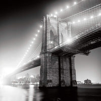 Adam Garelick - Brooklyn Bridge Kunstdruck 68x68cm | Yourdecoration.de