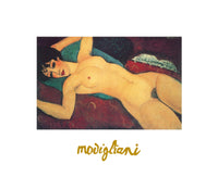 Amadeo Modigliani - Nudo disteso Kunstdruck 30x24cm | Yourdecoration.de