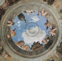 Andrea Mantegna - Camera degli sposi Kunstdruck 95x95cm | Yourdecoration.de