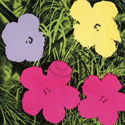 Andy Warhol - Flowers C. 1964 Kunstdruck 60x60cm | Yourdecoration.de