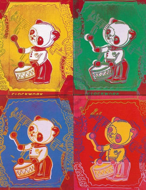 Andy Warhol - Four Pandas 1983 Kunstdruck 65x84cm | Yourdecoration.de