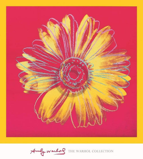 Andy Warhol - Daisy 1982 Kunstdruck 90x90cm | Yourdecoration.de