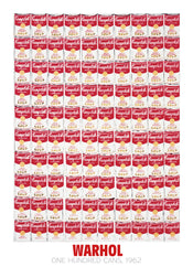 Andy Warhol - One Hundred Cans 1962 Kunstdruck 65x90cm | Yourdecoration.de