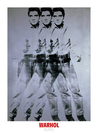 Andy Warhol - Elvis 1963 Triple Kunstdruck 66x90cm | Yourdecoration.de