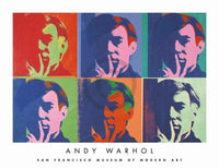 Andy Warhol - A Set of Six Self-Portraits Kunstdruck 86x66cm | Yourdecoration.de