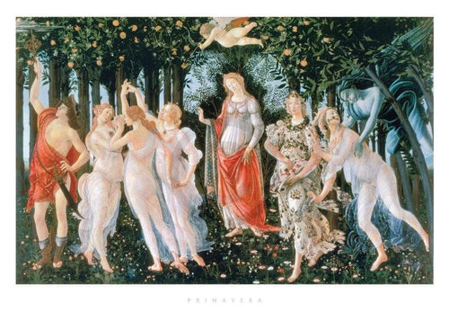 Sandro Botticelli - Primavera Kunstdruck 70x50cm | Yourdecoration.de
