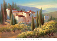 Carol Jessen - Blue Shadow in Tuscany II Kunstdruck 91x66cm | Yourdecoration.de