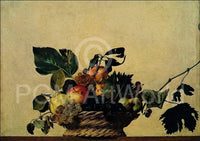 Caravaggio - Cesto di frutta Kunstdruck 80x56cm | Yourdecoration.de