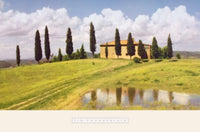 Jim Chamberlain - Tuscan Hillside #5 Kunstdruck 91x61cm | Yourdecoration.de